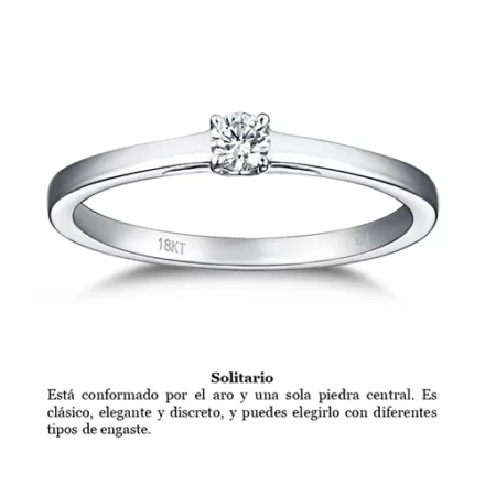 Tipos de anillos de compromiso