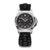Reloj Victorinox INOX V 37mm Acero y Paracord Negro